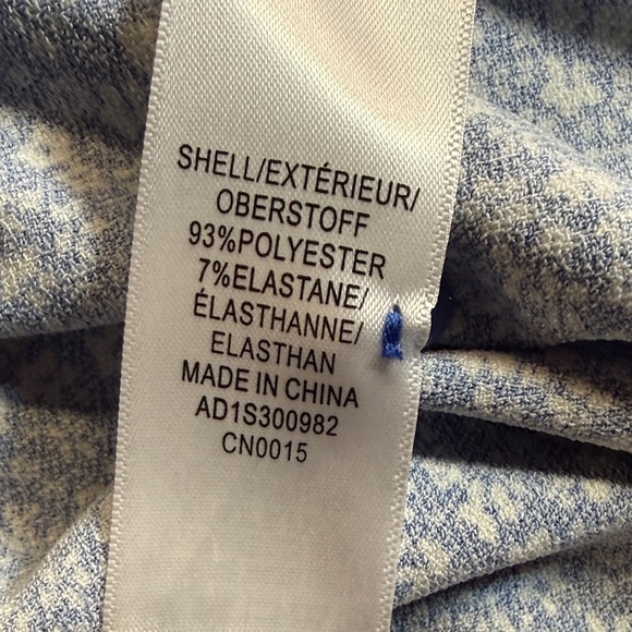 Adrianna Papell Blue Floral Sleeveless Blouse - Picture 7 of 7